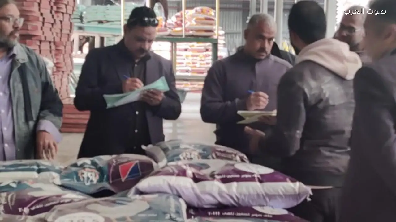 الزراعة تتحفظ على 25 طن أعلاف لعدم مطابقتها للمواصفات