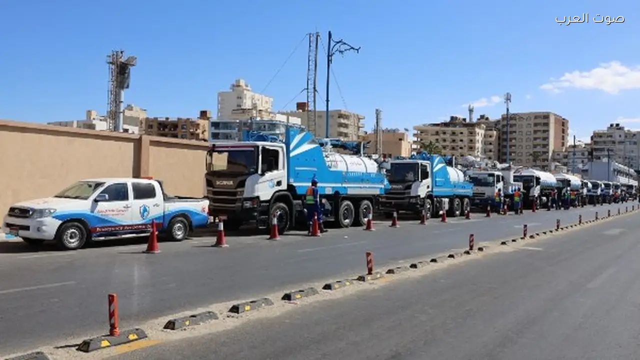 القابضة للمياه تستعد لمواجهة موجة الطقس السيئ والأمطار