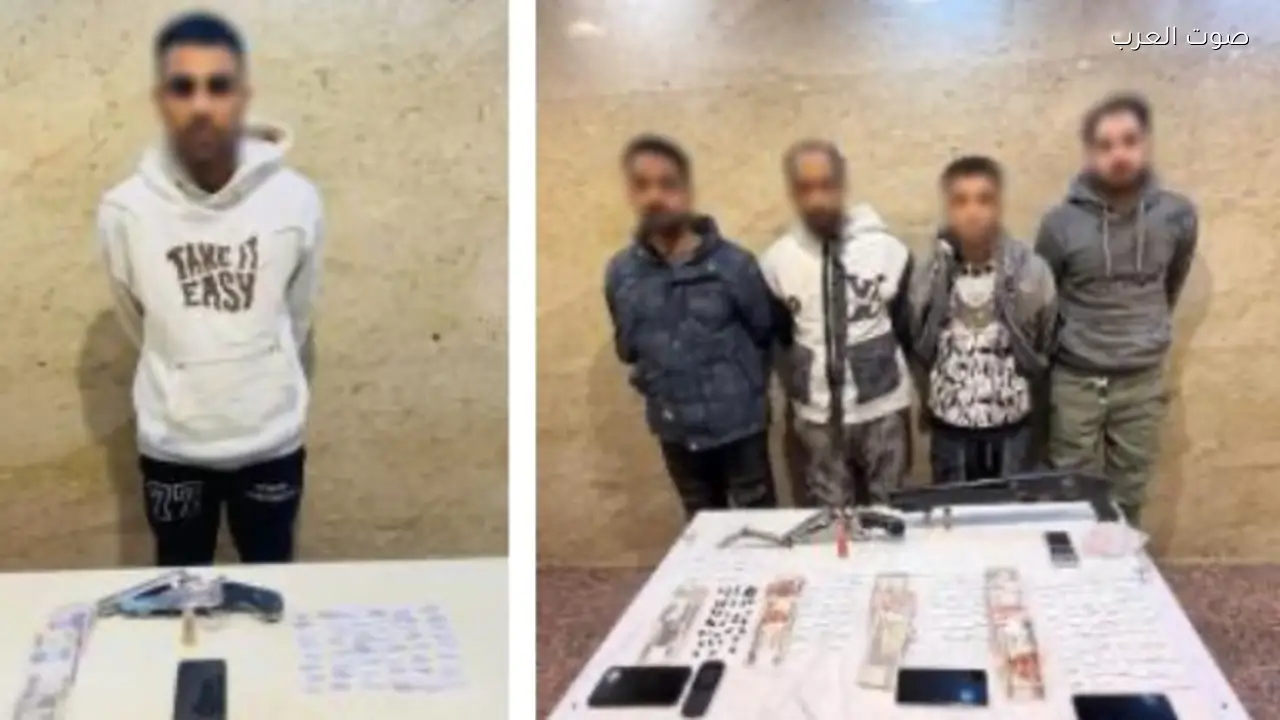 القبض على خمسة تجار مخدرات في القليوبية