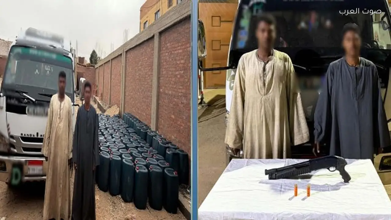 القبض على شخصين بحوزتهما 8 آلاف لتر من المواد البترولية قبل بيعها بالسوق السوداء