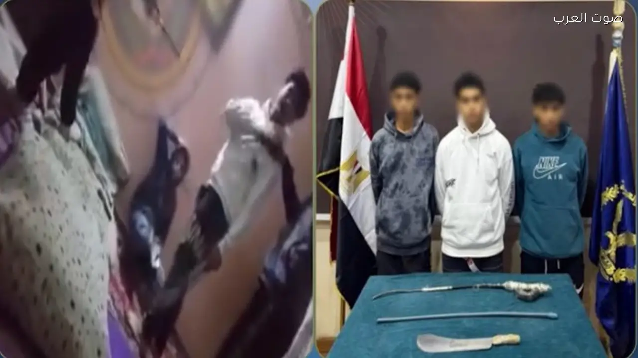 القبض على متهمين بالتعدي على شخص بسلاح أبيض في المعصرة