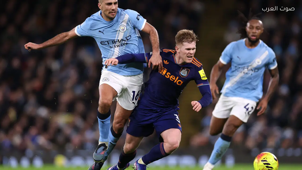 القنوات الناقلة لمباراة نيوكاسل ومانشستر سيتي غدا بالكأس