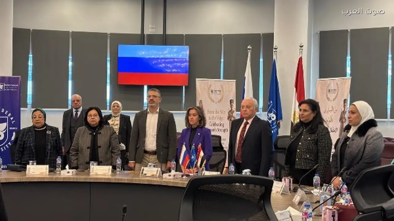 المجلس القومي للمرأة يحتفل بيوم المرأة العالمي في جامعة كازان بالقاهرة