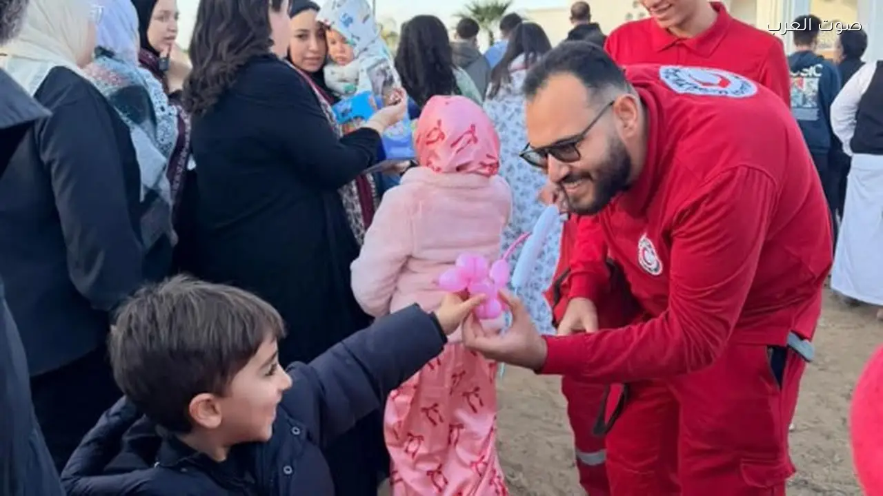 الهلال الأحمر يؤمن احتفالات عيد الفطر في المساجد والحدائق العامة