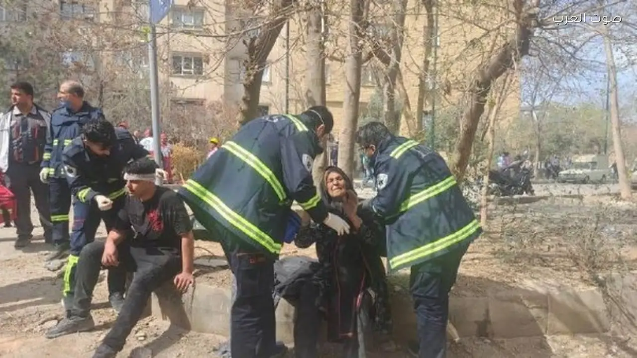انفجارات في إيران نتيجة هجمات أمريكية إسرائيلية تستهدف المدنيين