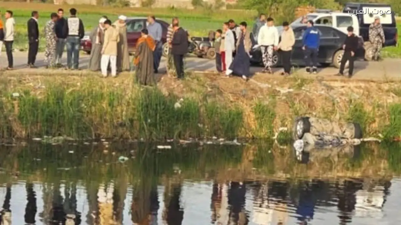 انقلاب سيارة في ترعة المريوطية يسفر عن سقوط ضحايا