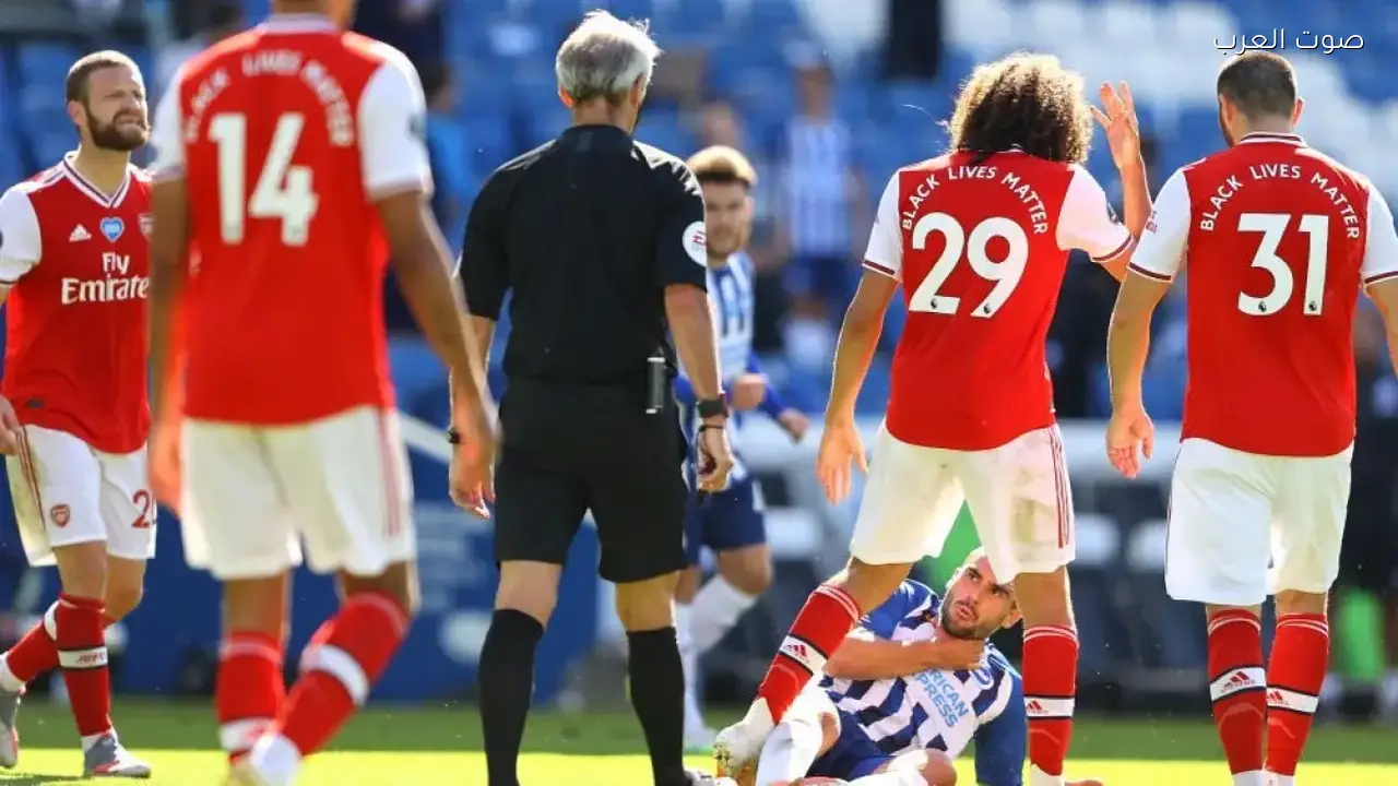 بث مباشر لمباراة آرسنال ضد برايتون في الدوري الإنجليزي