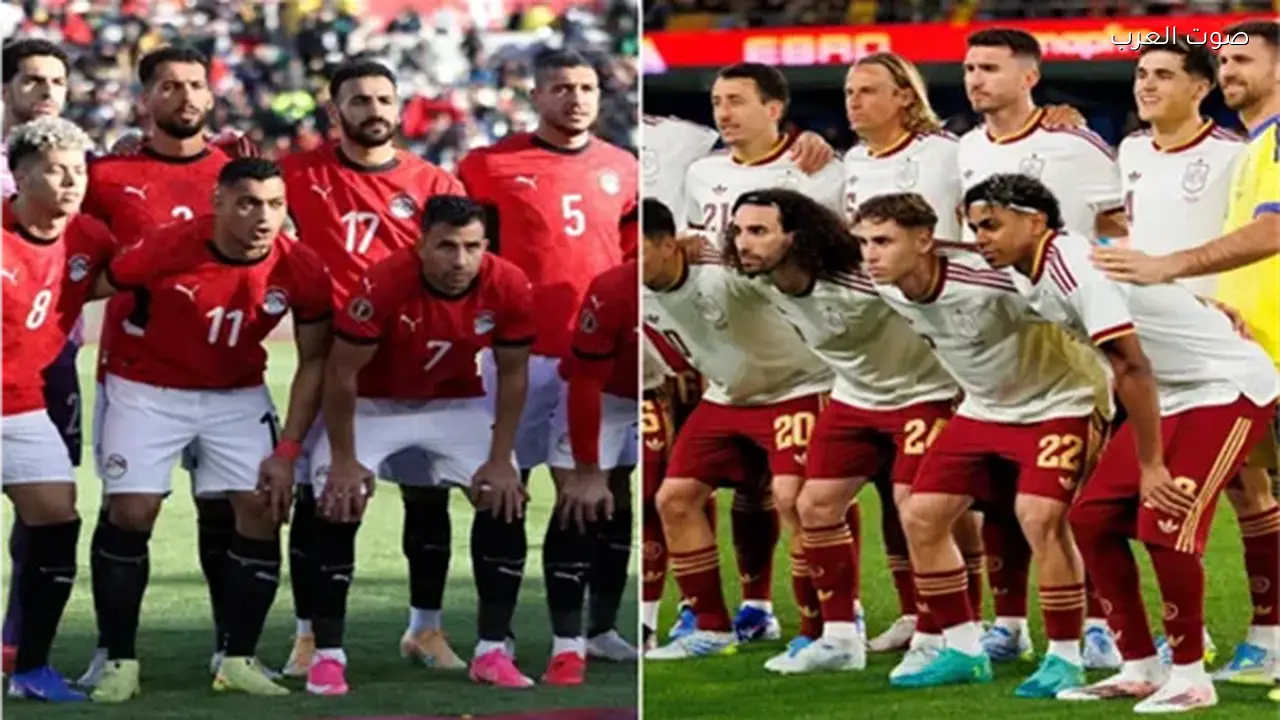 بث مباشر لمباراة مصر وإسبانيا الودية استعدادًا لكأس العالم 2026
