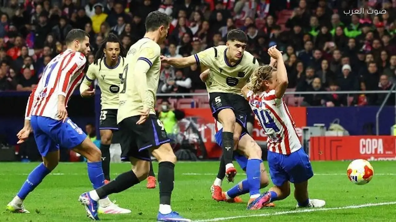 برشلونة وأتليتكو مدريد يتقابلان في 7 مواجهات نارية