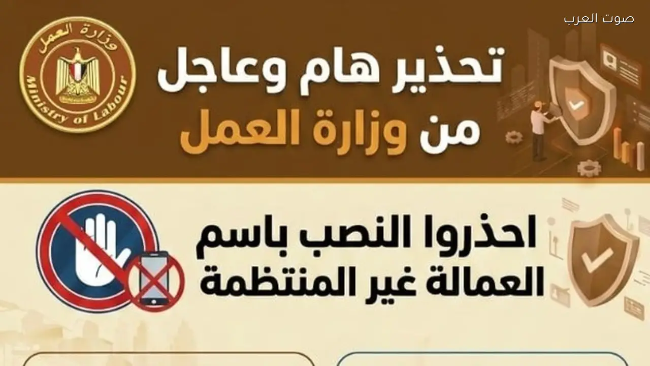 تحذير من العمل بشأن نصب منح العمالة غير المنتظمة