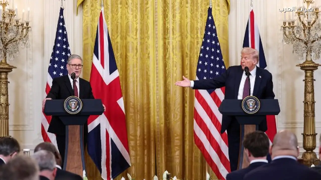 ترامب وستارمر يتباحثان بشأن قواعد سلاح الجو الملكي