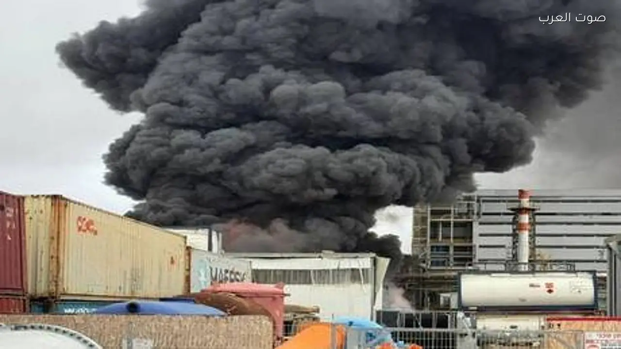 تسرب مواد خطرة في النقب بعد قصف إيراني لمصنع بجنوب إسرائيل