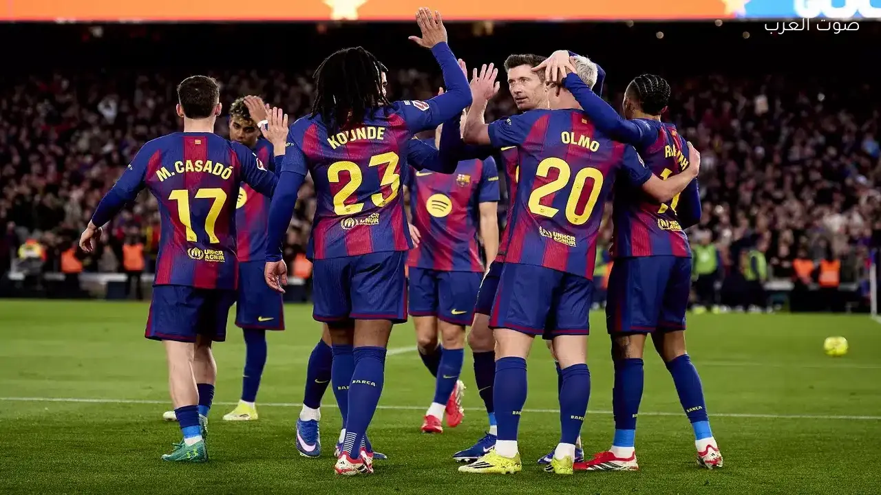 تشكيل برشلونة وإشبيلية في الجولة 28 من الدوري الإسباني 2025-26