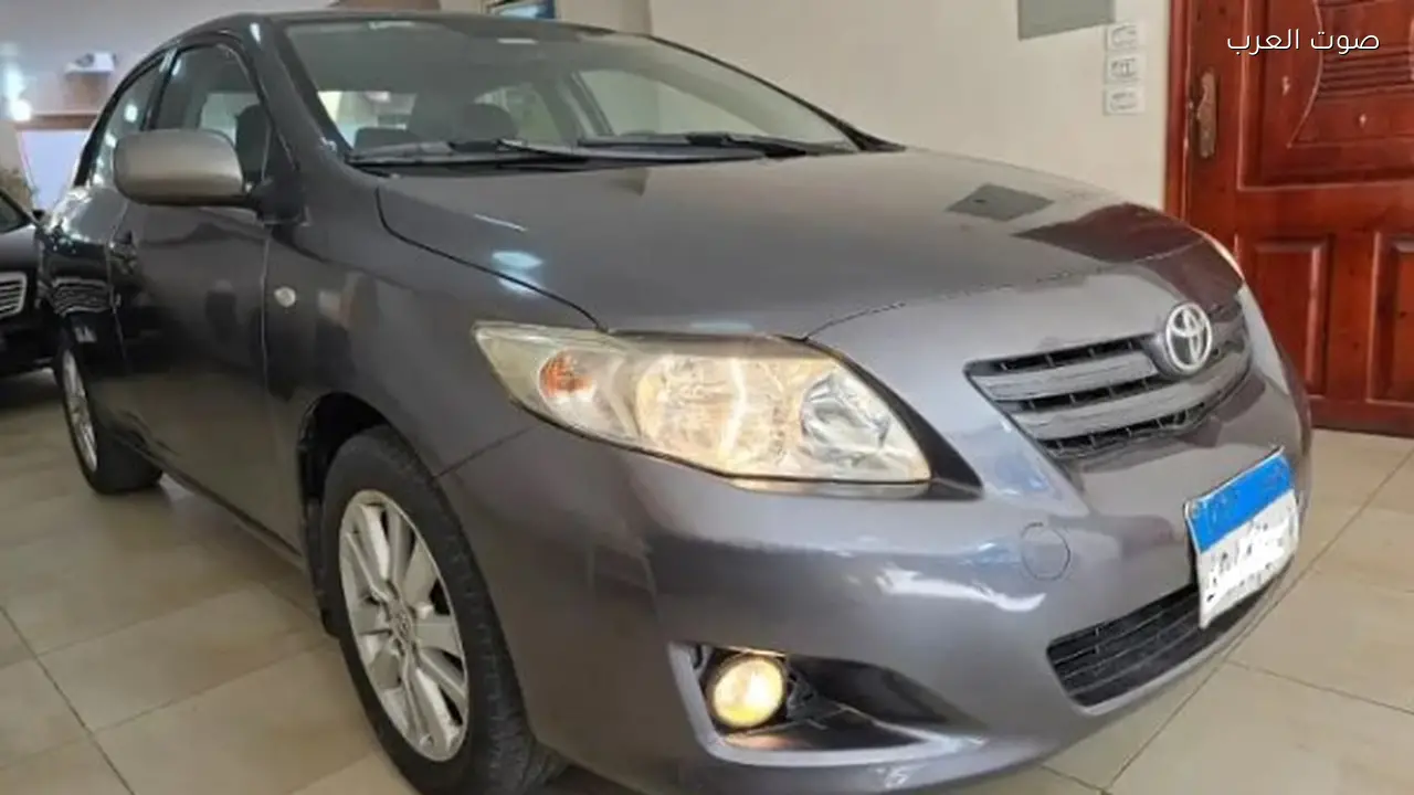تويوتا كورولا 2008 متاحة بسعر 550 ألف جنيه