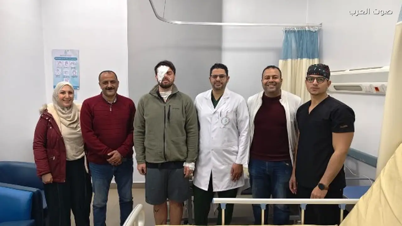 جراحة مجهرية تنقذ بصر بحار أوكراني في بورسعيد