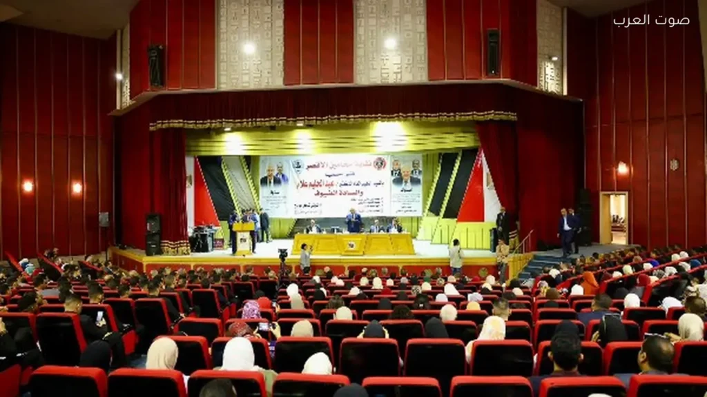 حداد على رجائي عطية خلال حلف يمين محامي الأقصر وأسوان 1