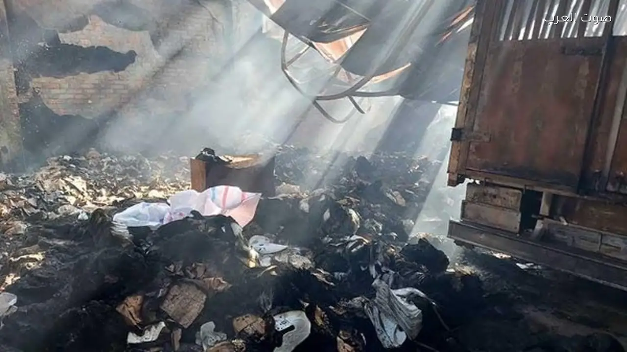 حريق في مصنع ريش دواجن بالخانكة وفرق الإطفاء تسيطر عليه
