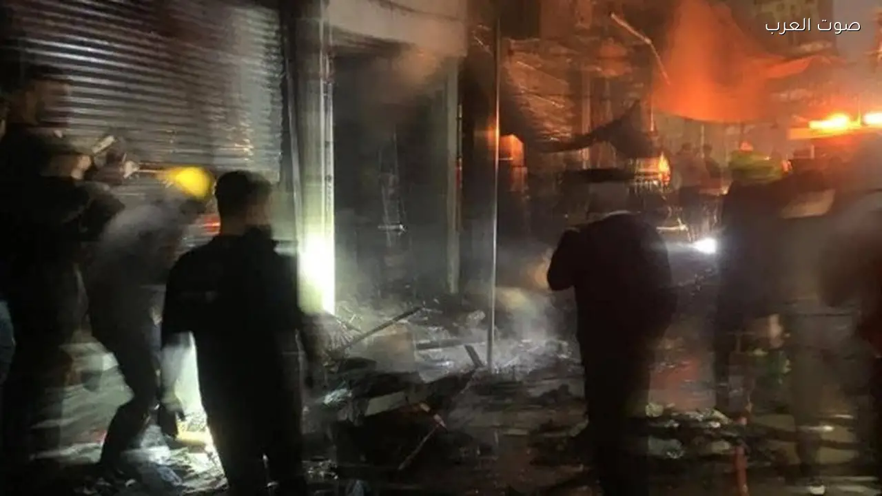 حريق في منزل بسوق الليمون بالمحلة نتيجة ماس كهربائي