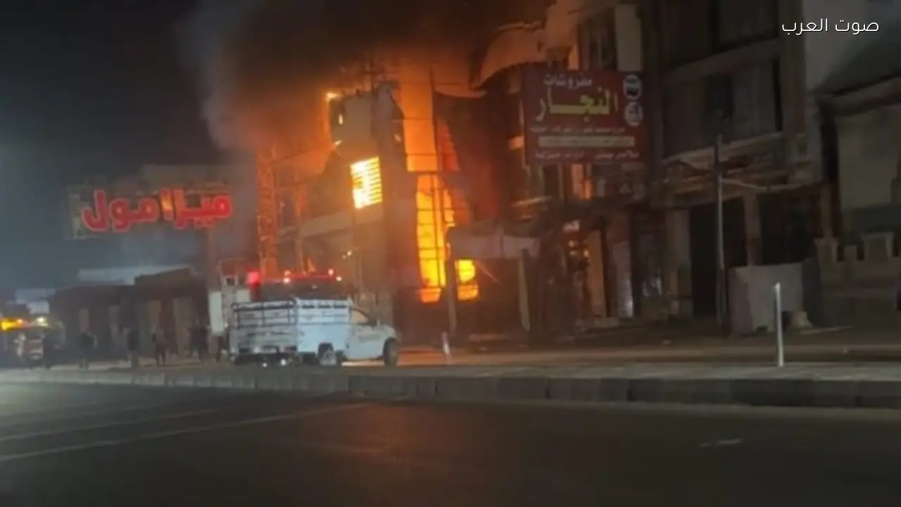 حريق في مول تجاري بالغربية يخلف خسائر تصل إلى 50 مليون جنيه