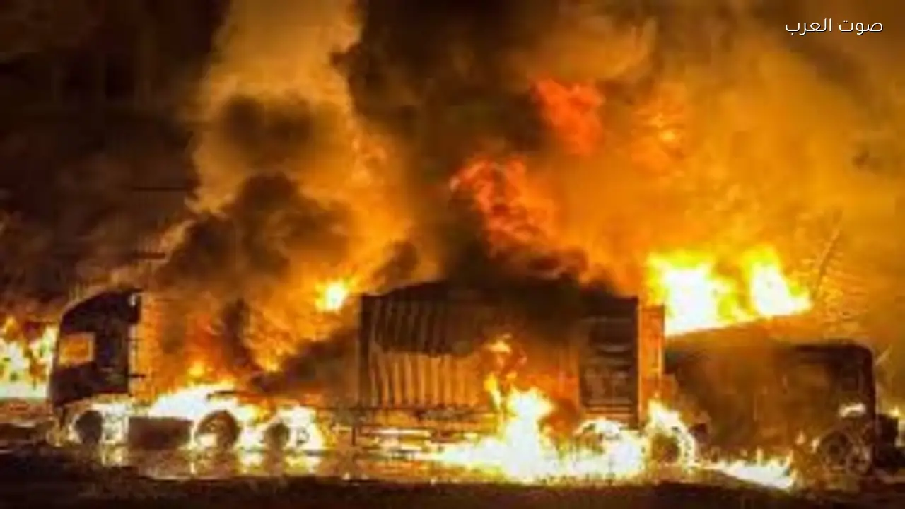 حريق كبير في مصفاة بابكو البحرينية بعد هجوم صاروخي إيراني