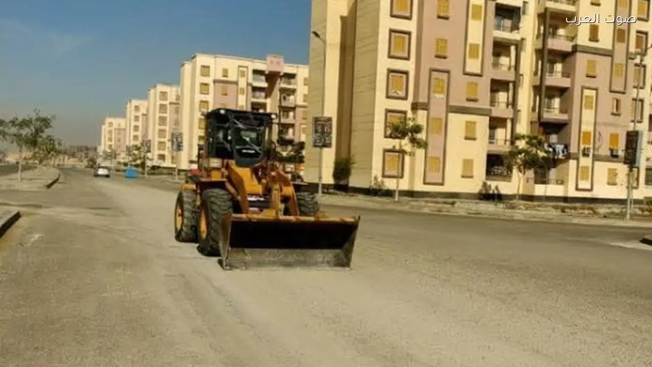 حفاظًا على المظهر الحضاري بالعبور الجديدة خلال عيد الفطر