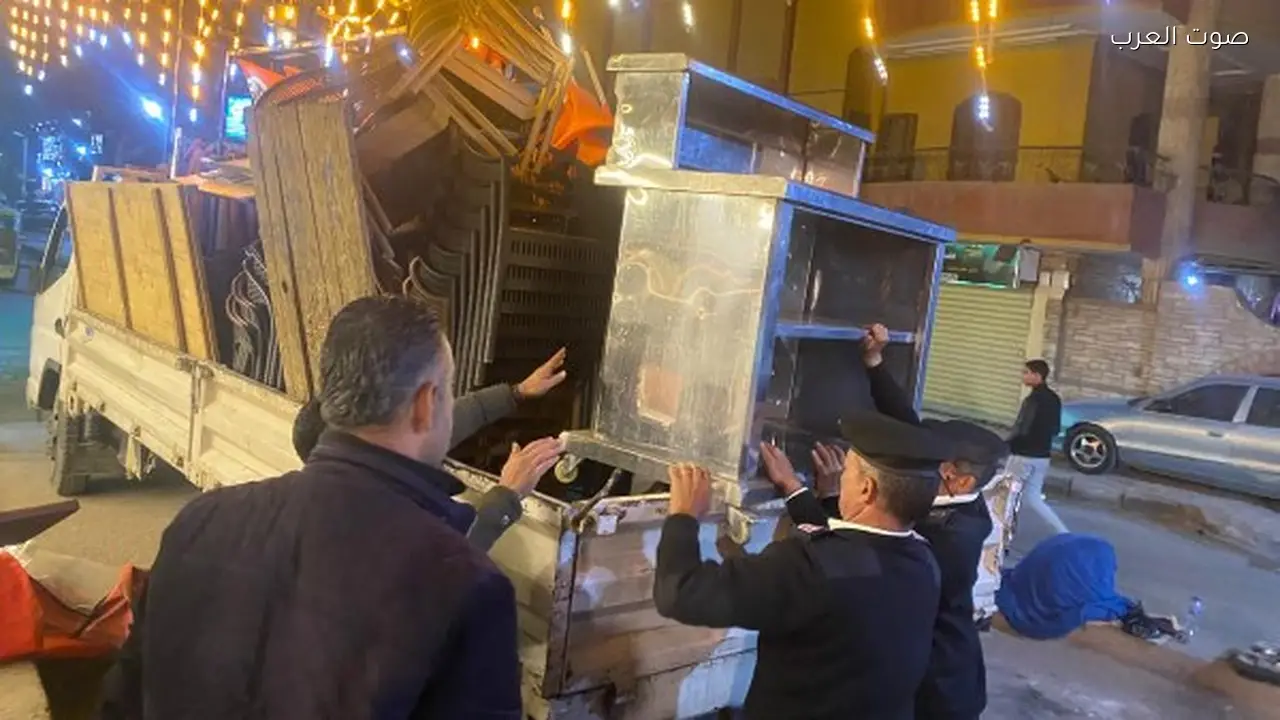 حملة لرفع الإشغالات في حي عين شمس