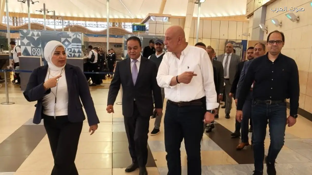 رئيس المصرية للمطارات يتفقد سير العمل في مطار شرم الشيخ