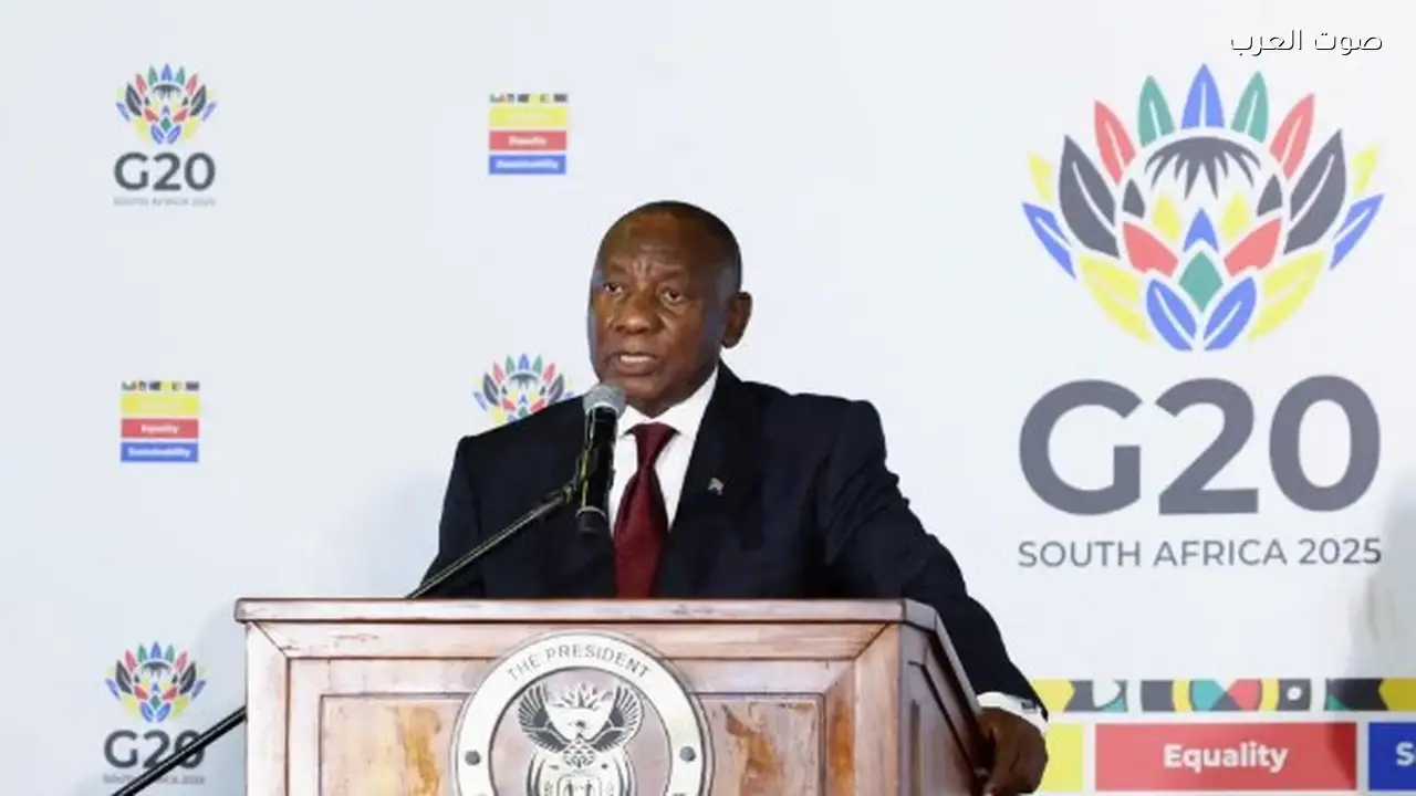 رئيس جنوب إفريقيا يعبر عن قلقه من تصاعد الصراع في الشرق الأوسط