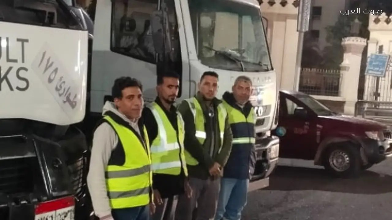 رفع شركة الصرف الصحي بالقاهرة حالة التأهب لمواجهة الطقس السيئ