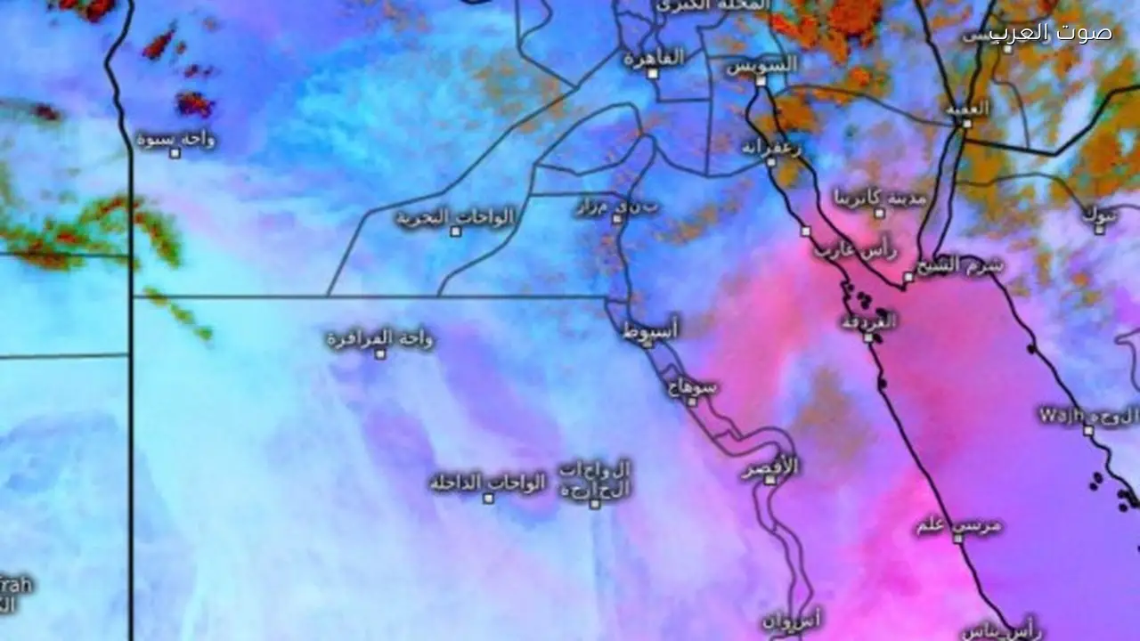 رياح وأتربة تضرب القاهرة الكبرى اليوم