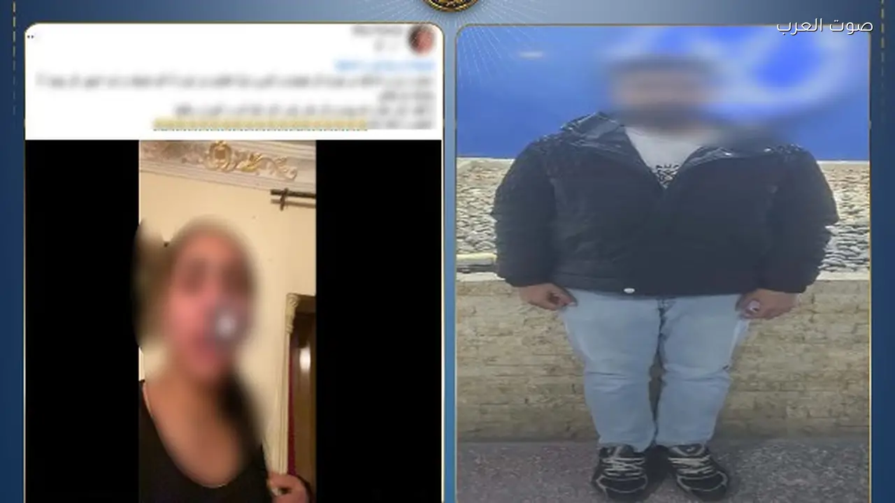 زوج يعتدي على زوجته بسبب خلافات أسرية