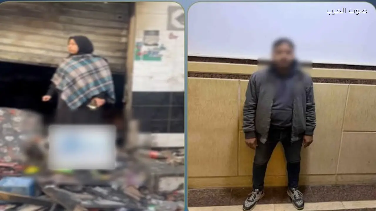 سائق يشعل النار في محل طليقته بالشرقية