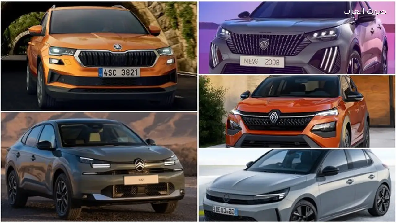 سعر ومواصفات خمس سيارات أوروبية 2026 في مصر
