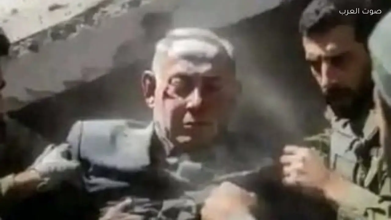 صور نتنياهو تحت الركام تثير تساؤلات حول حقيقتها