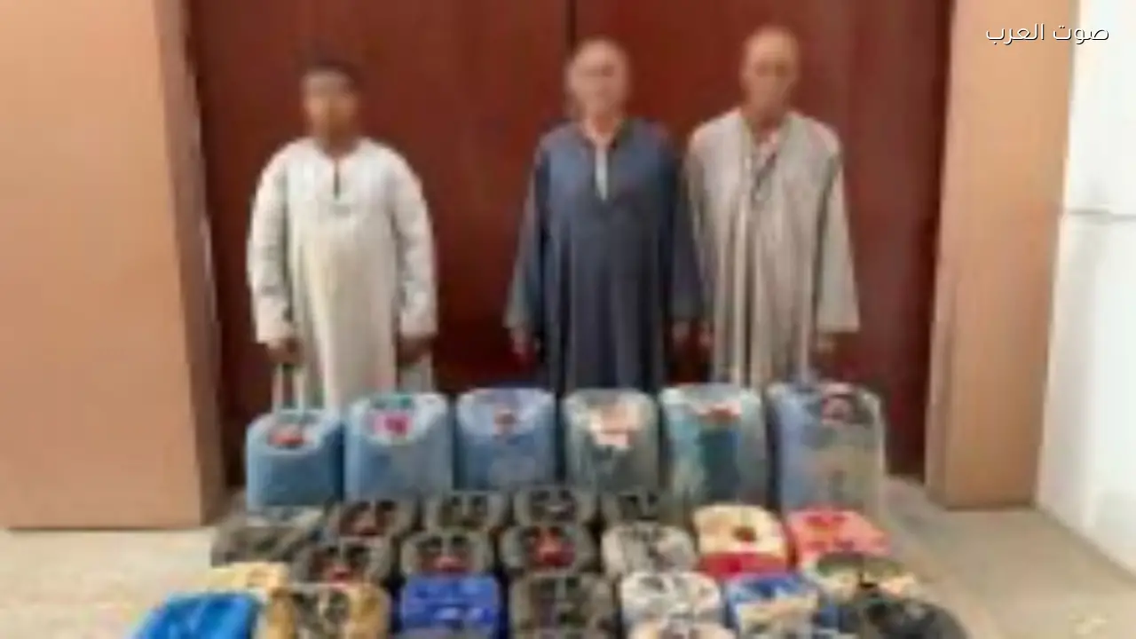 ضبط 1800 لتر من المواد البترولية في أسوان قبل بيعها بالسوق السوداء