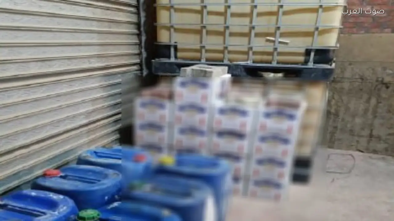 ضبط 5 أطنان من المنظفات المغشوشة في القليوبية