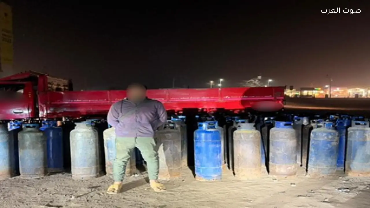ضبط 709 أسطوانات بوتاجاز قبل بيعها في السوق السوداء