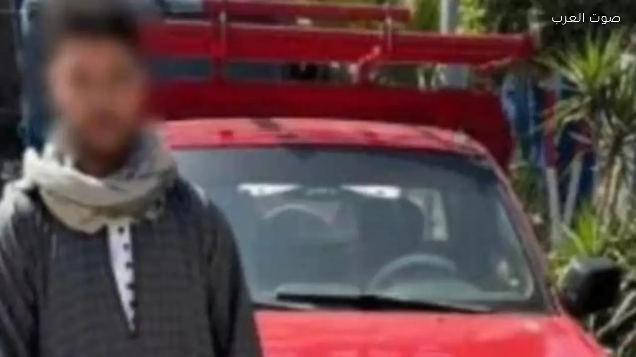 ضبط سائق ربع نقل بعد سب سيدة في بنزينة بأبو رواش