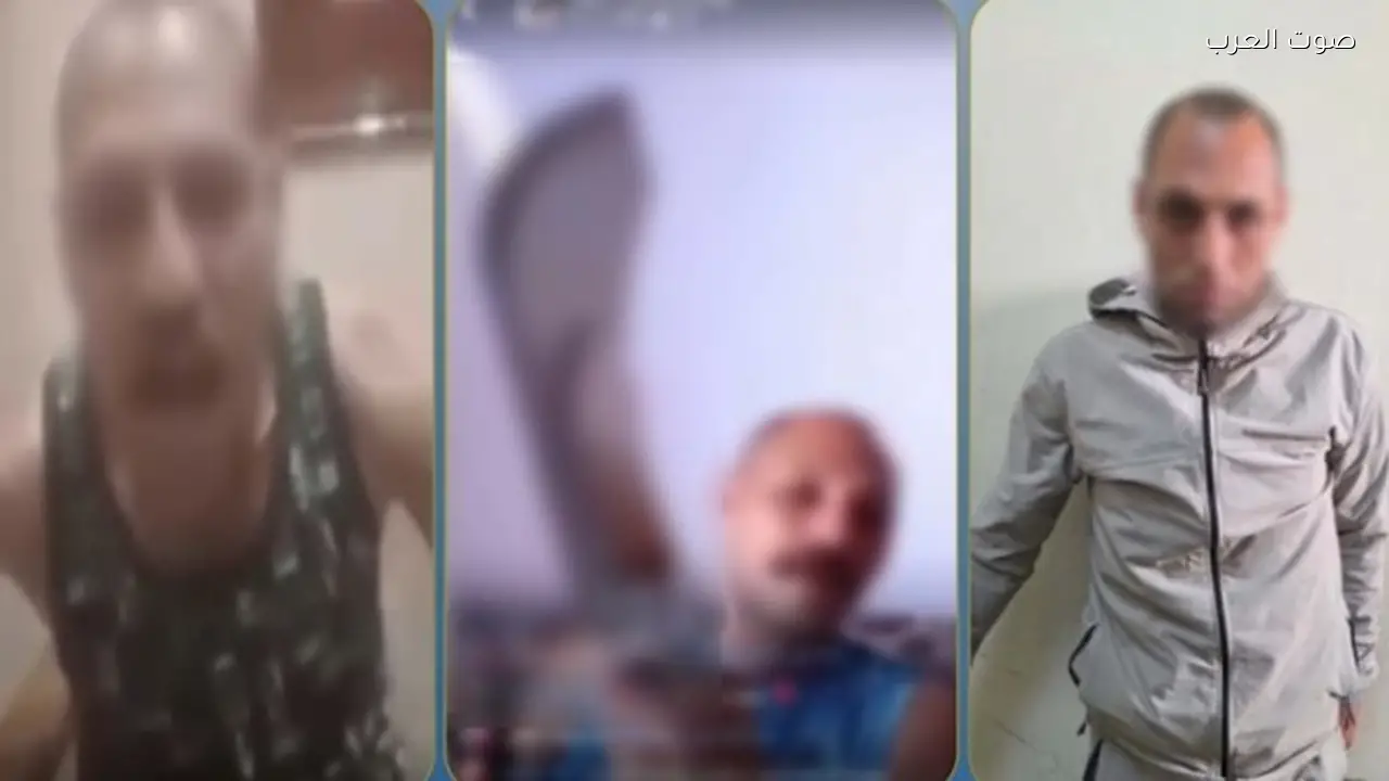 ضبط صاحب فيديوهات التهديد في الدقهلية يحمل أسلحة نارية وبيضاء