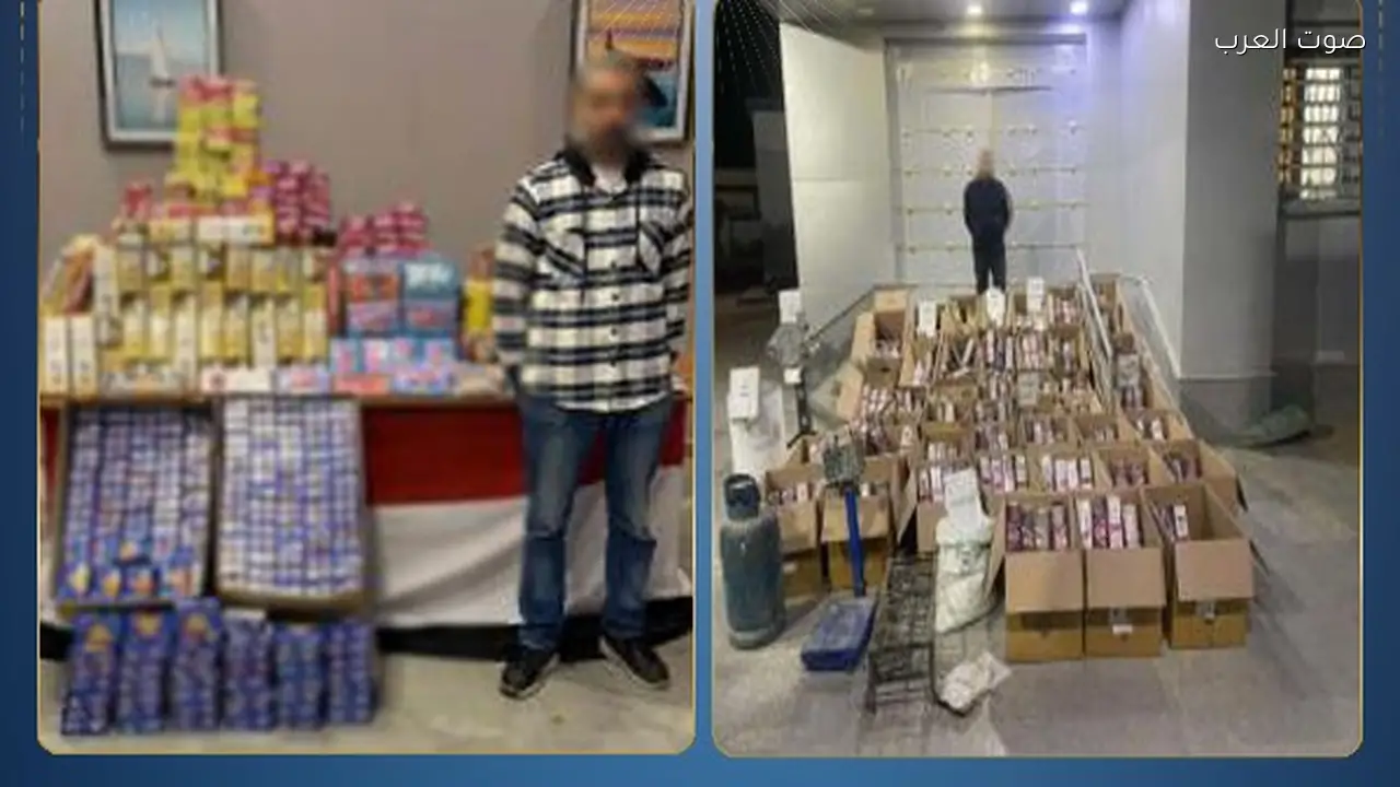 ضبط مليوني قطعة ألعاب نارية في عملية أمنية