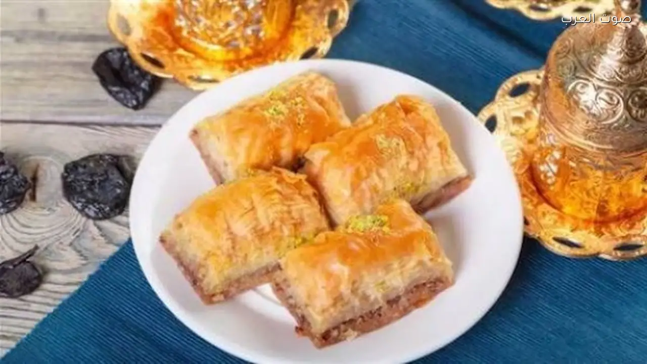 طريقة تحضير الجلاش بالكاسترد حلوى اقتصادية ولذيذة