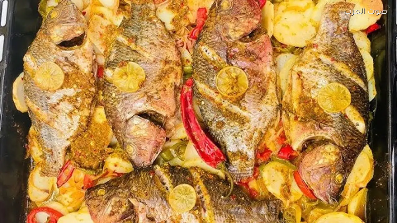 طريقة تحضير صينية السمك الفليه بالفرن بسهولة