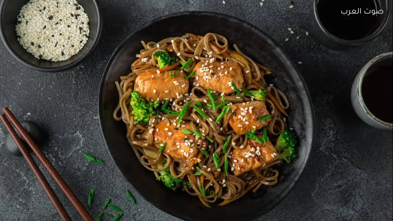 طريقة سريعة لعمل مكرونة بالدجاج الصحية