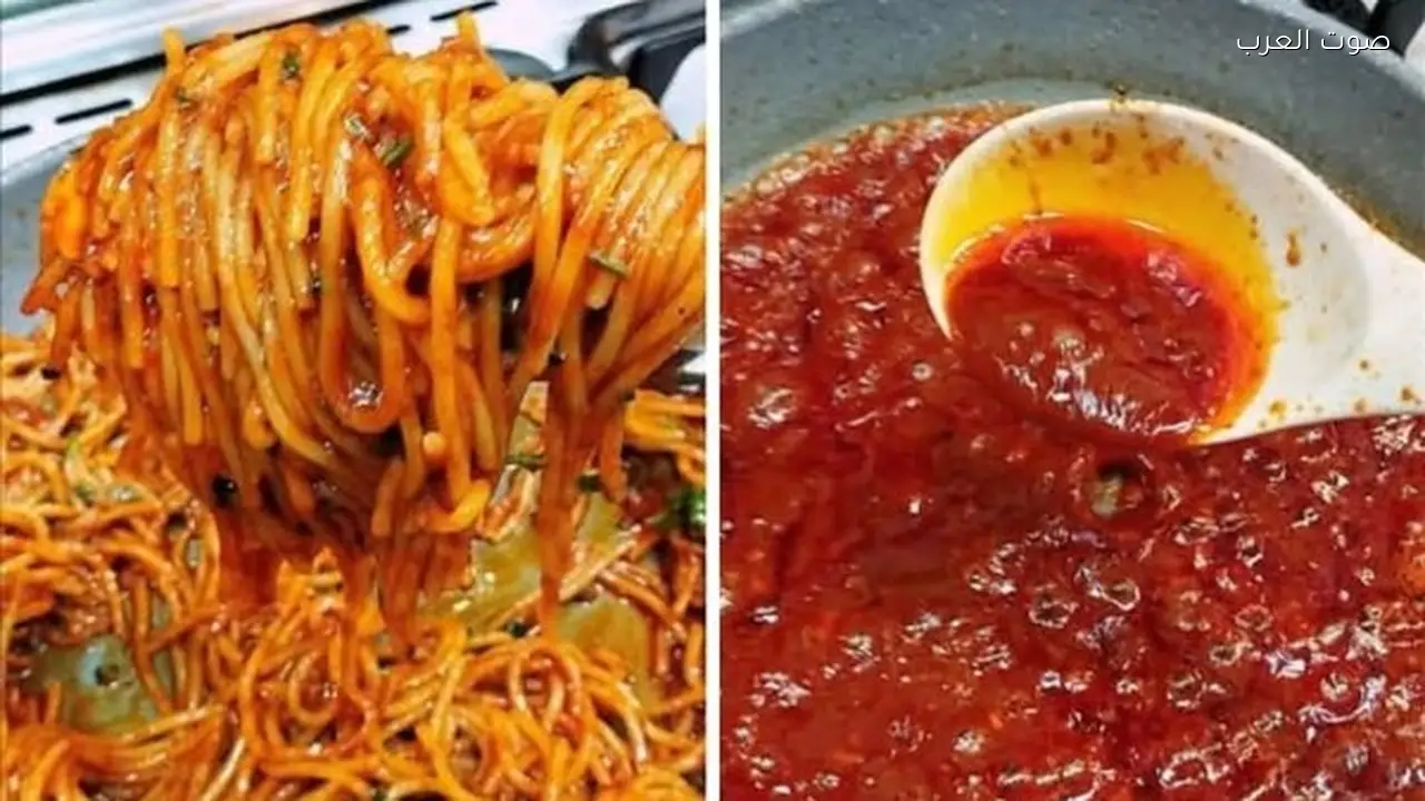 طريقة سهلة لعمل المكرونة بالصلصة والبصل للمبتدئين