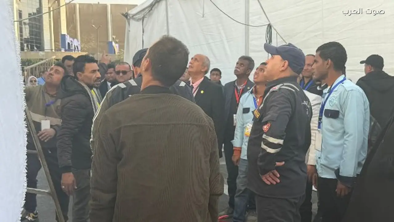 عطل كهربائي في خيم انتخابات نقابة المهندسين بالقاهرة