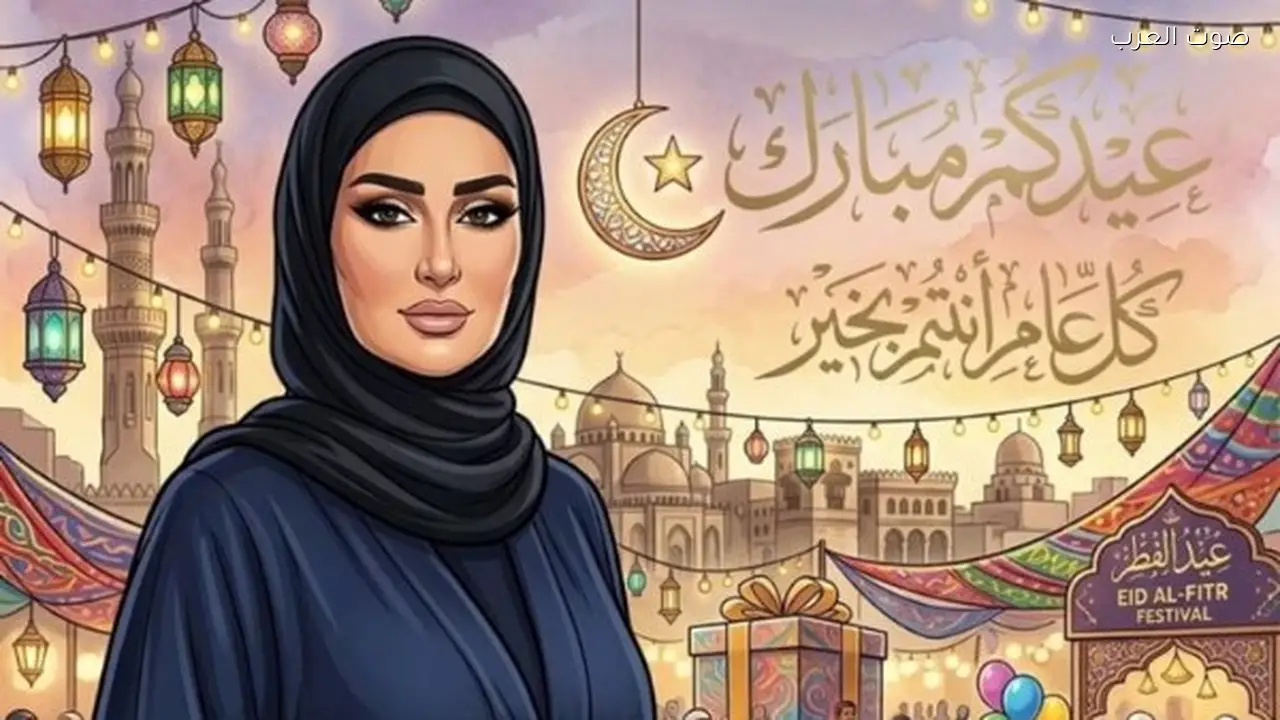 غادة عبد الرازق تهنئ متابعيها بعيد الفطر المبارك