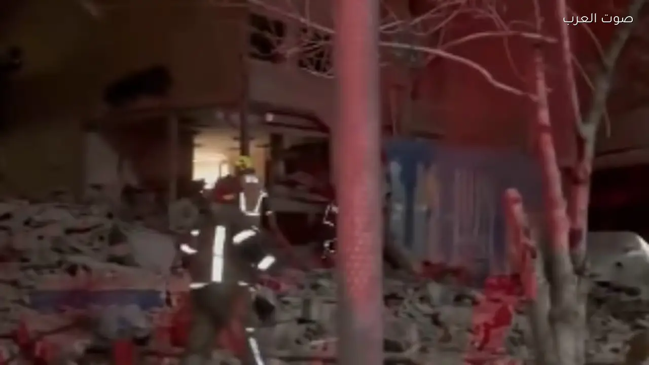 غارات أمريكية إسرائيلية تدمر مناطق سكنية في طهران