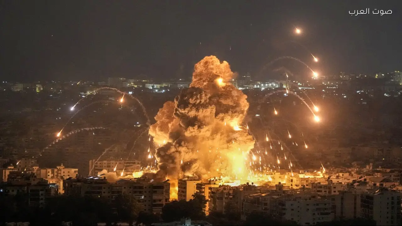 غارات إسرائيلية تستهدف معقل حزب الله في الضاحية