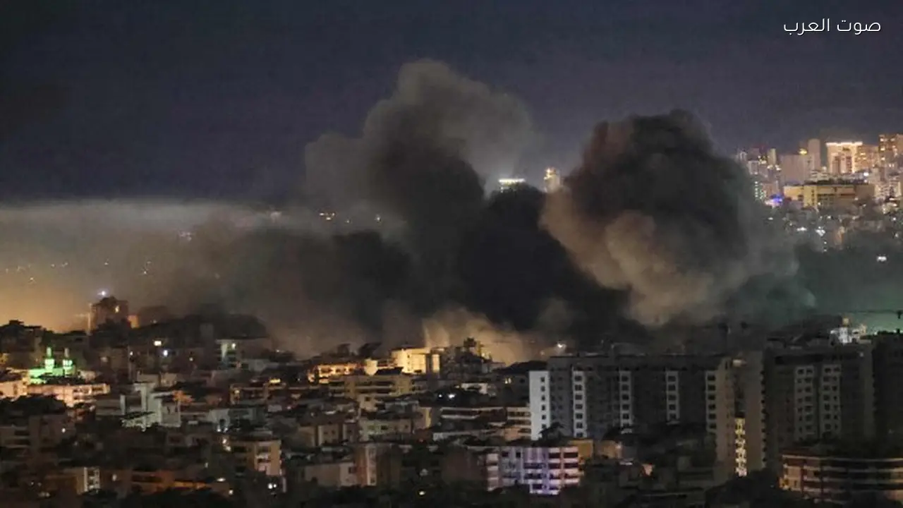 غارات إسرائيلية تضرب الضاحية الجنوبية لبيروت بعشر ضربات
