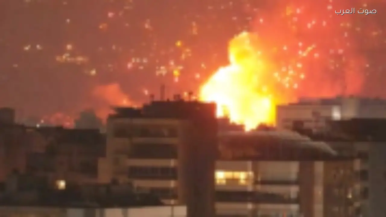 غارة جوية أمريكية إسرائيلية تستهدف جامعة في طهران